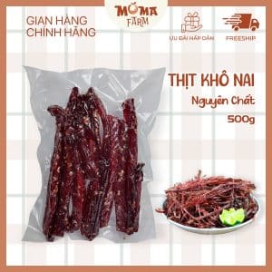 khô nai campuchia moma farm 500g
