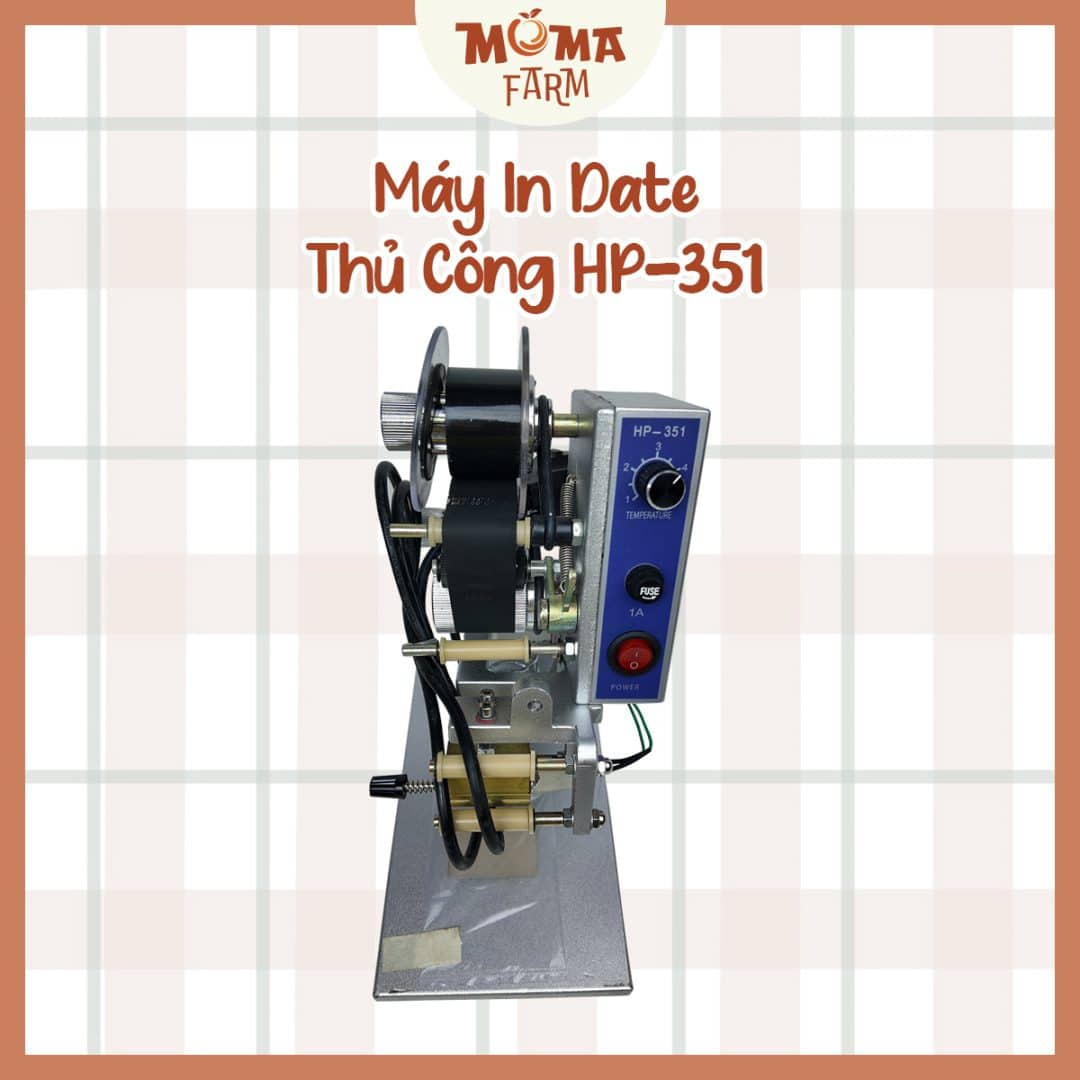 Máy Indate Dập Nhiệt Thủ Công