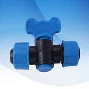 Van khóa LDPE 32mm đai siết 2 đầu