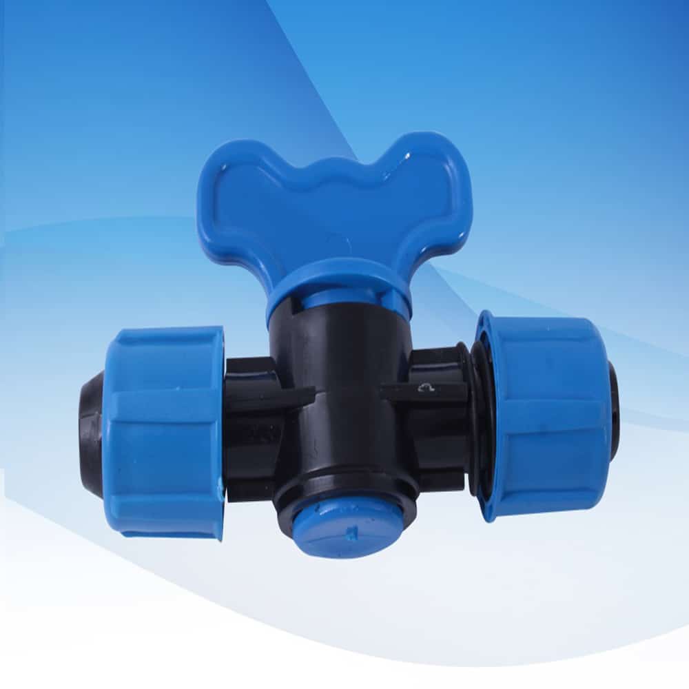 Van khóa LDPE 25mm đai siết 2 đầu