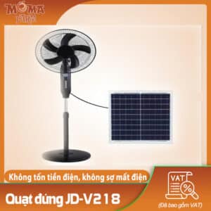 Quạt Đứng Năng Lượng Mặt Trời JD-V218