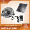 Quạt Năng Lượng Mặt Trời 14 INCH- 9PIN EU68