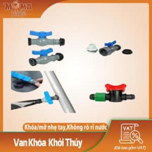 van khoá ống