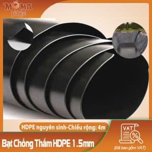 Bạt chống thấm HDPE 1.5mm