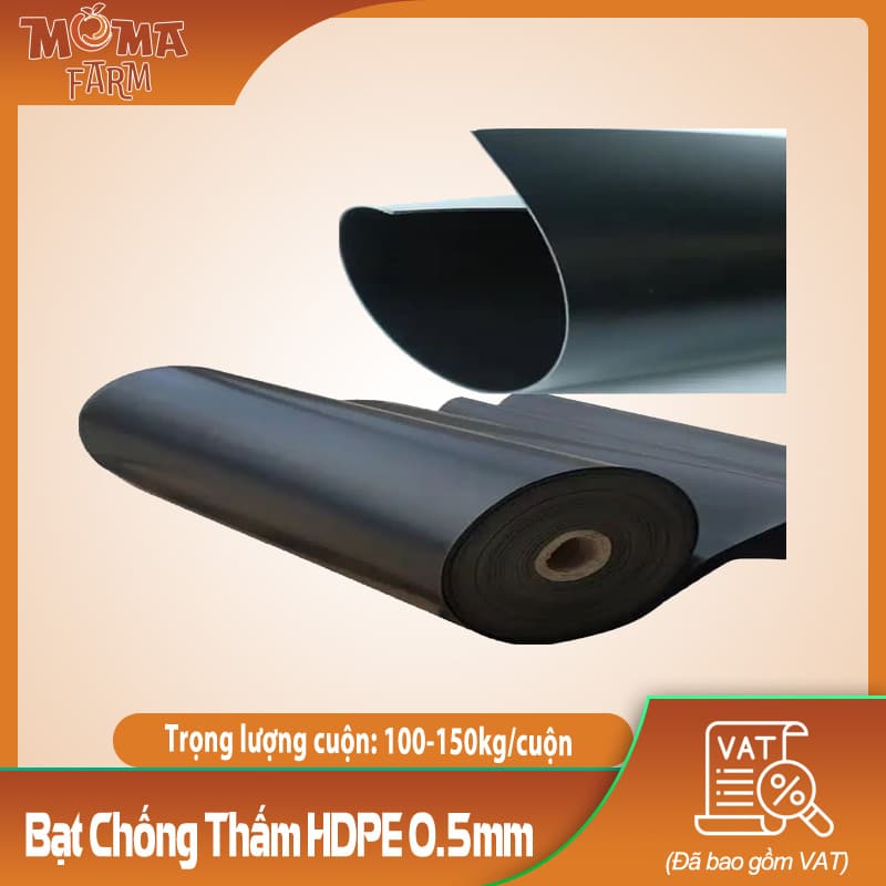 Bạt chống thấm HDPE 0.5mm