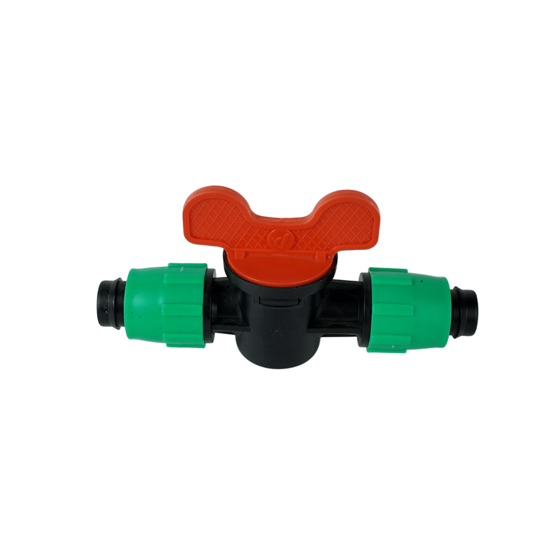 Van Khóa Ống LDPE Siết Đai 2 Đầu 25, 32mm