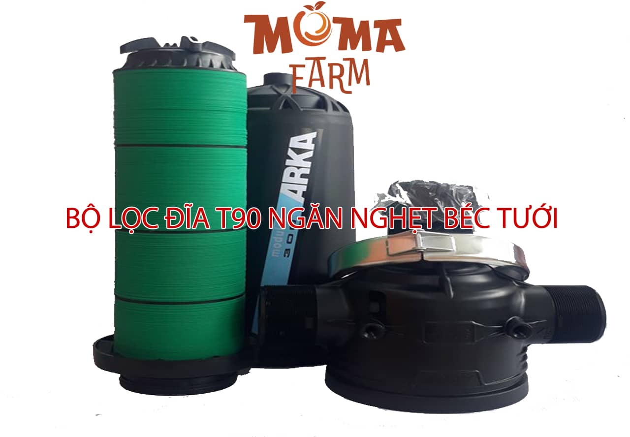 Bộ Lọc Đĩa T90 Ngăn Nghẹt Béc Tưới